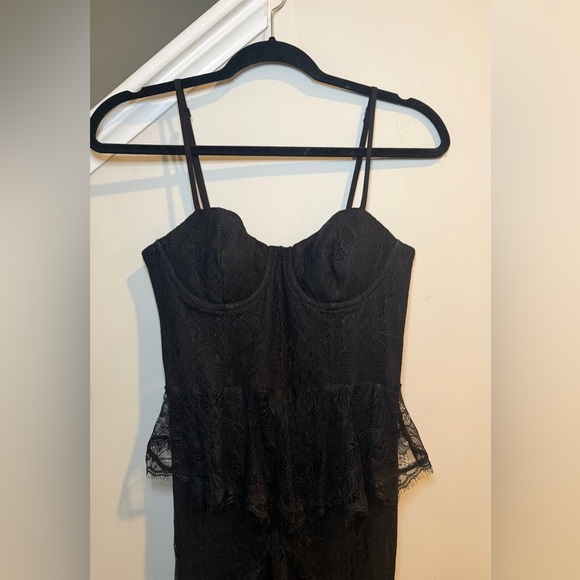 MAJORELLE - Zelda Fitz Gown in Black - Size Small - Picture 5 of 8